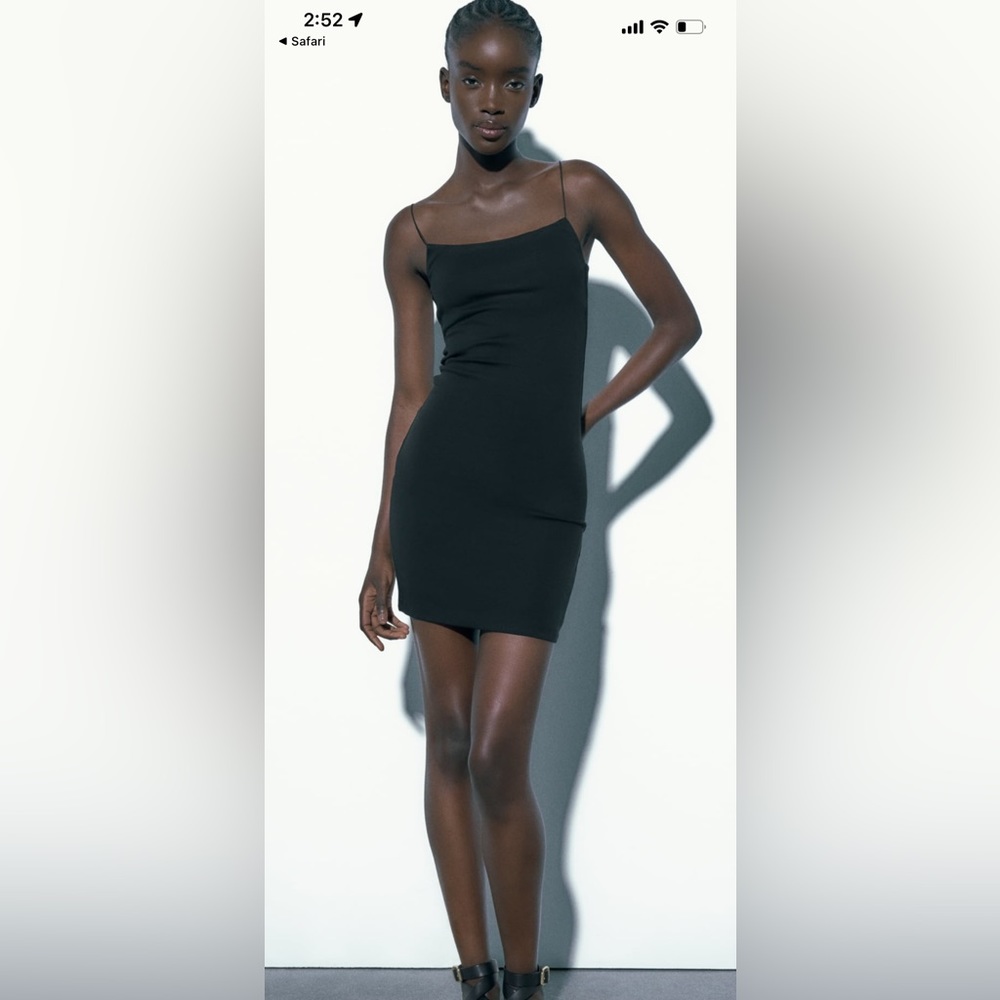 Zara Spaghetti Strap Dress